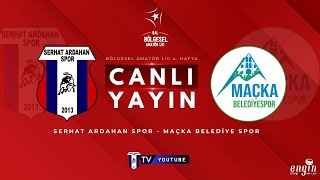 Serhat Ardahan Spor  Maçka Belediye SK  Bölgesel Amatör Lig 2 Grup 4 Hafta [upl. by Sayce]