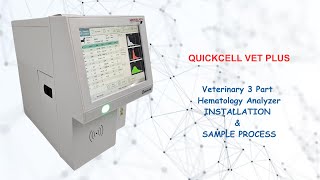 QuickCell Vet Plus 3Part Veterinary Hematology Analyzer  Comprehensive Overview amp Demonstration [upl. by Alithia]