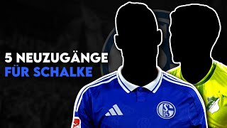 FC Schalke 04 5 Transfers um den Abstiegskampf in der 2 Liga zu verhindern [upl. by Neeliak]