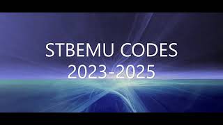 Stbemu new codes [upl. by Auehsoj490]