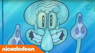 Bob Esponja  El Gran Día de Calamardo  Latinoamérica  Nickelodeon en Español [upl. by Duile]