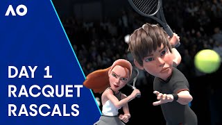 LIVE  Djokovic v Prizmic  AO Racquet Rascals Day 1  Australian Open 2024 [upl. by Sirama]