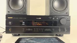 Yamaha Natural Sound AV Stereo Receiver Model HTR5540 [upl. by Yrrah]