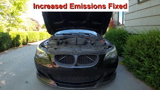 Bmw Increased Emissions Fixed e60 m5 v10 [upl. by Semmes251]