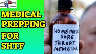 EASY to Make SORE THROAT Emergency Medicine  Medical Prepping for SHTF  Natural Medicine [upl. by Jenni835]