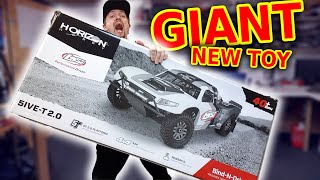 GIANT gas rc car LOUD [upl. by Bowler]