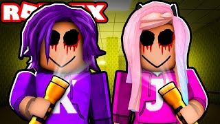 Can we escape the Backrooms Experience  Roblox [upl. by Acirej]