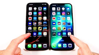 iPhone 16 Pro Max vs iPhone 13 Pro Max Speed Test [upl. by Ahsekahs]