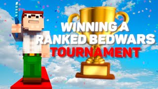 Dominating In A Ranked Bedwars Tournament [upl. by Ngo279]