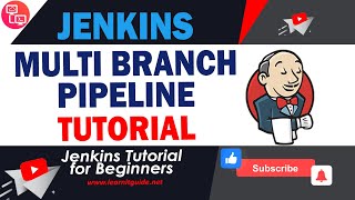 Jenkins Multibranch Pipeline Tutorial With Examples  Jenkins Advanced Tutorial [upl. by Nylra]