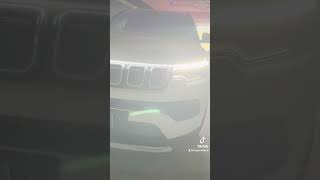 Jeep Compass 2024 led ambientlight interni esterni logo porte automobile luxury sports jeep [upl. by Bibbye]