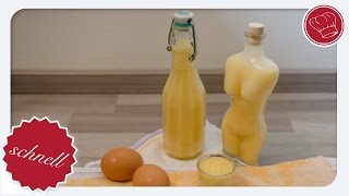 Eierlikör aus dem Thermomix  schnell und einfach [upl. by Ahtnamys]