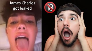 James Charles leaks REACTION [upl. by Eissat]