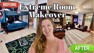 Complete Bedroom Makeover on a BUDGET  Before and After Tour [upl. by Olracnaig]