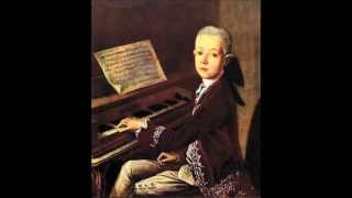 W A Mozart  KV 10  Sonata for keyboard amp flute in B flat major [upl. by Micaela]