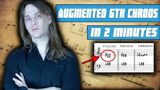 Mastering the Augmented Sixth Chord In 2 Minutes [upl. by Enirahtac303]