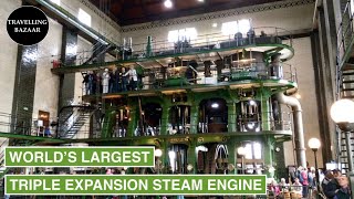 🌎 Largest Triple Expansion Steam Engine in the World  London  UK [upl. by Ydisahc]