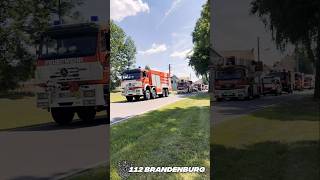 Festumzug 95 Jahre Freiwillige Feuerwehr Groß Schacksdorf Amt DöbernLand🚒🥳  Part 7 feuerwehr [upl. by Sylvie]