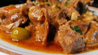 MOELAS GUISADAS COM CERVEJA receitas portugal comidaculinaria [upl. by Htenywg959]