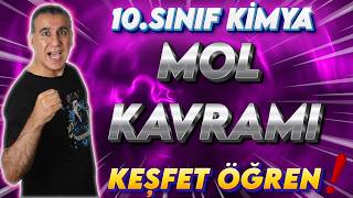 MOL TANECİK İLİŞKİSİ 10 SINIF KİMYA 4 DERS  Mol Kavramı [upl. by Bull]