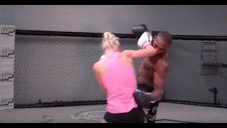 Holly Holm and Jon Jones Training Together [upl. by Mikiso12]