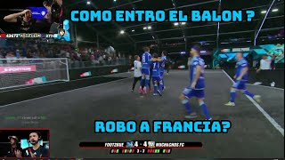 GOLLL HISTORICO  MUCHACHOSFC ELIMINA FOOT2RUE  ARG VS FRANCIA muchachos djmario kingleague [upl. by Severin]