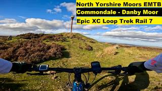 North Yorkshire Moors EMTB  Commondale  Danby Moor Epic XC Adventure Trek Rail 7 [upl. by Menis580]