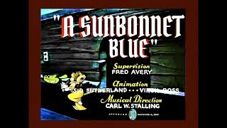 A Sunbonnet Blue 1937 original titles recreation [upl. by Emelda]