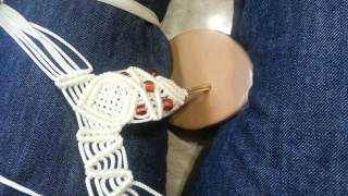 Sandalias hechas con macrame [upl. by Carlos281]