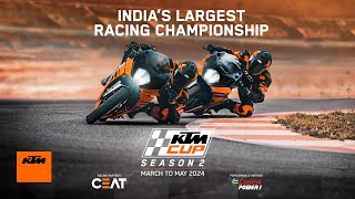 KTM Cup Season 2  Indias Largest Racing Championship  GETSETPRO [upl. by Nitas]