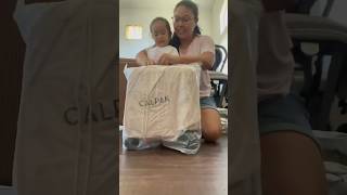 CalPak Mini CarryOn Pink Sand  Traveling with Toddlers unboxing familytravel california [upl. by Bertilla]