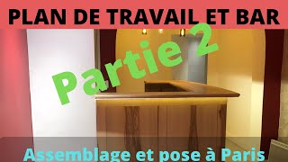 ✅BAR A VIN DESIGN EN BOIS MASSIF🔥🔥🔥 ➡️EPISODE 2 AVEC LA POSE A PARIS [upl. by Innoj]