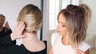 15 Easy Hairstyles for Short Hair Youd Love to Try [upl. by Wiltsey]