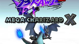 Super Smash Bros Brawl MOD  Mega Charizard X [upl. by Luzader]