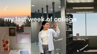 my last week of college vlog  senior at Pepperdine [upl. by Noeled583]