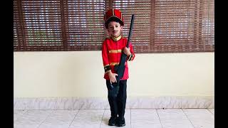 Fancy Dress as Mangal Pandey [upl. by Nnyled883]