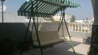 homemade garden swing balancoire de jardin [upl. by Akiam90]