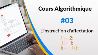 Cours algorithmique  3  Linstruction daffectation [upl. by Chloette]