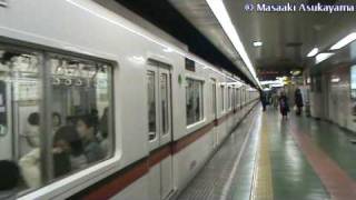 Toei Subway Type 5300  Higashinihombashi 【5313F】 [upl. by Karli]