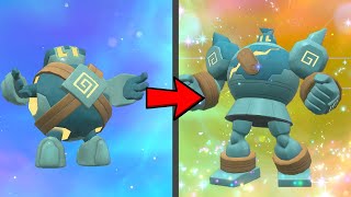 How to Evolve Golett into Golurk in Pokemon Scarlet amp Violet DLC [upl. by Mairem]