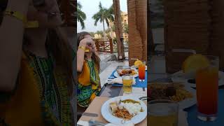 Tropitel Sahl Hasheesh Restaurant Dinner Hurghada [upl. by Annoek835]