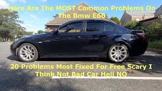 Here Are The MOST Common Problems On The Bmw E60 [upl. by Dragde393]