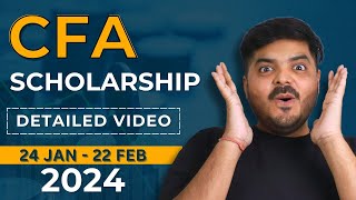 CFA Scholarship 2024  Full Detail  Sample Essay [upl. by Grethel]