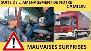 suite de laménagement de notre camiontruck aménagement [upl. by Dominga]