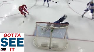 GOTTA SEE IT Dustin Tokarski Denies Calle Jarnkrok With Incredible Diving Glove Save [upl. by Madelaine]