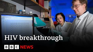 Scientists say they can cut HIV out of cells  BBC News [upl. by Pasco]