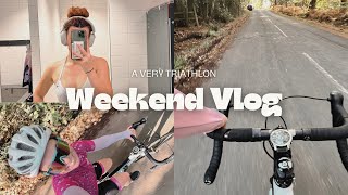 A Triathlon Weekend Vlog [upl. by Cianca]