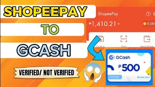 NOT VERIFIED SHOPEEPAY TO GCASH Pwede kaya [upl. by Lednar429]