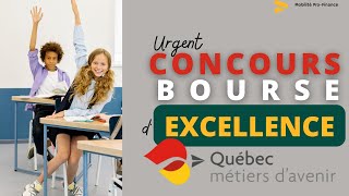 Urgent 🔥Bourse détude internationale aux métiers davenir au Québec au Canada 🇨🇦 [upl. by Ressan]