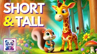 Short amp Tall  A Nursery Rhyme for Kids [upl. by Olegnaed711]